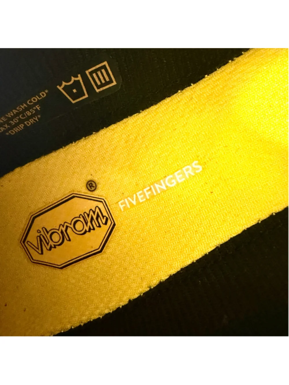 Men's Vibram FiveFingers KSO EVO Athletic Shoes Black/Yellow